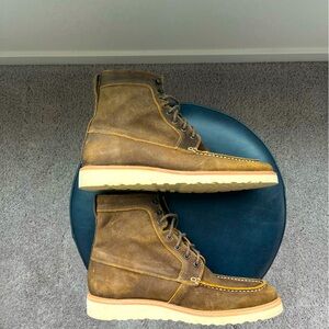 Nisolo All-Weather Mateo Boot Size 11 in Waxed Brown